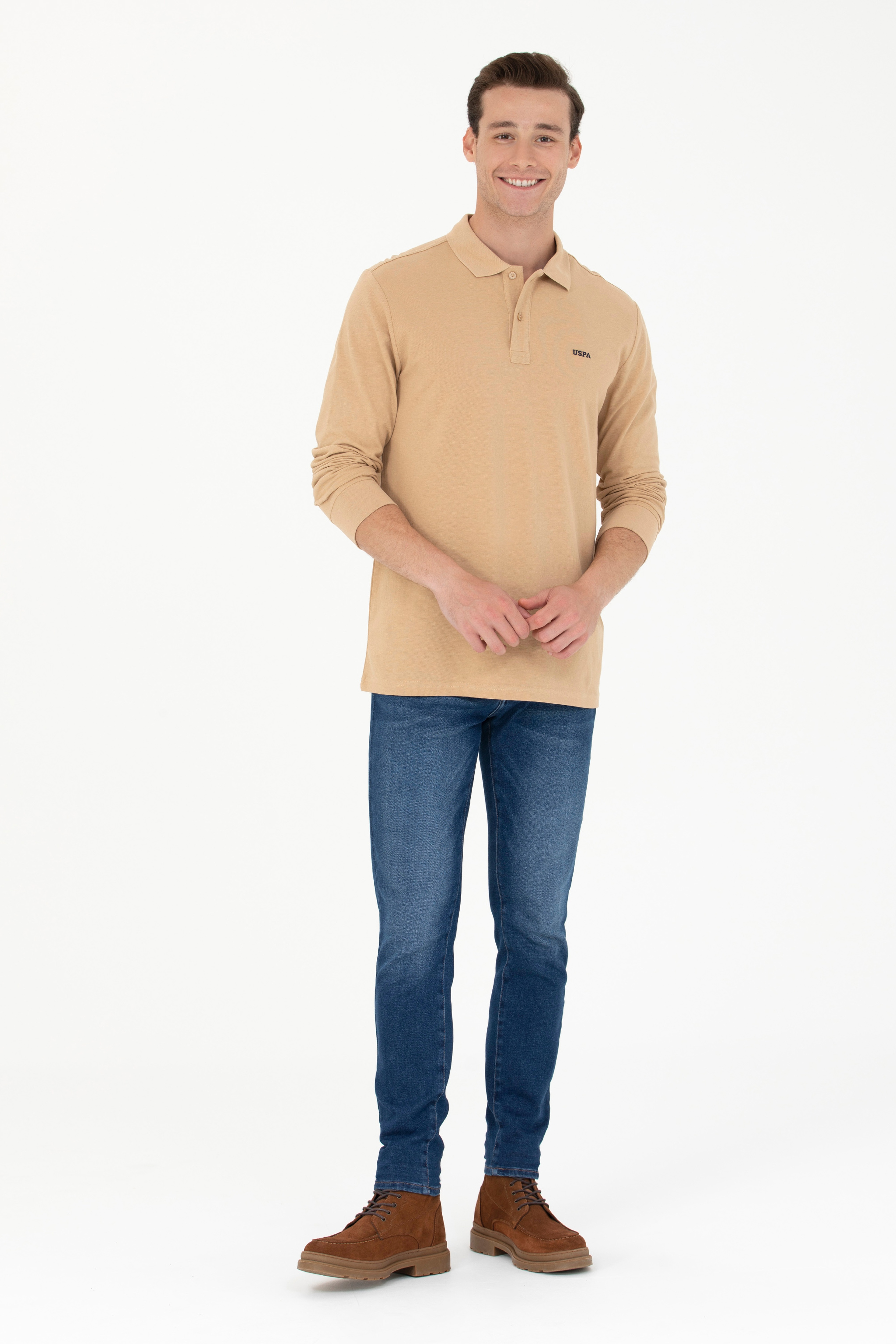 Erkek Kum Basic Sweatshirt