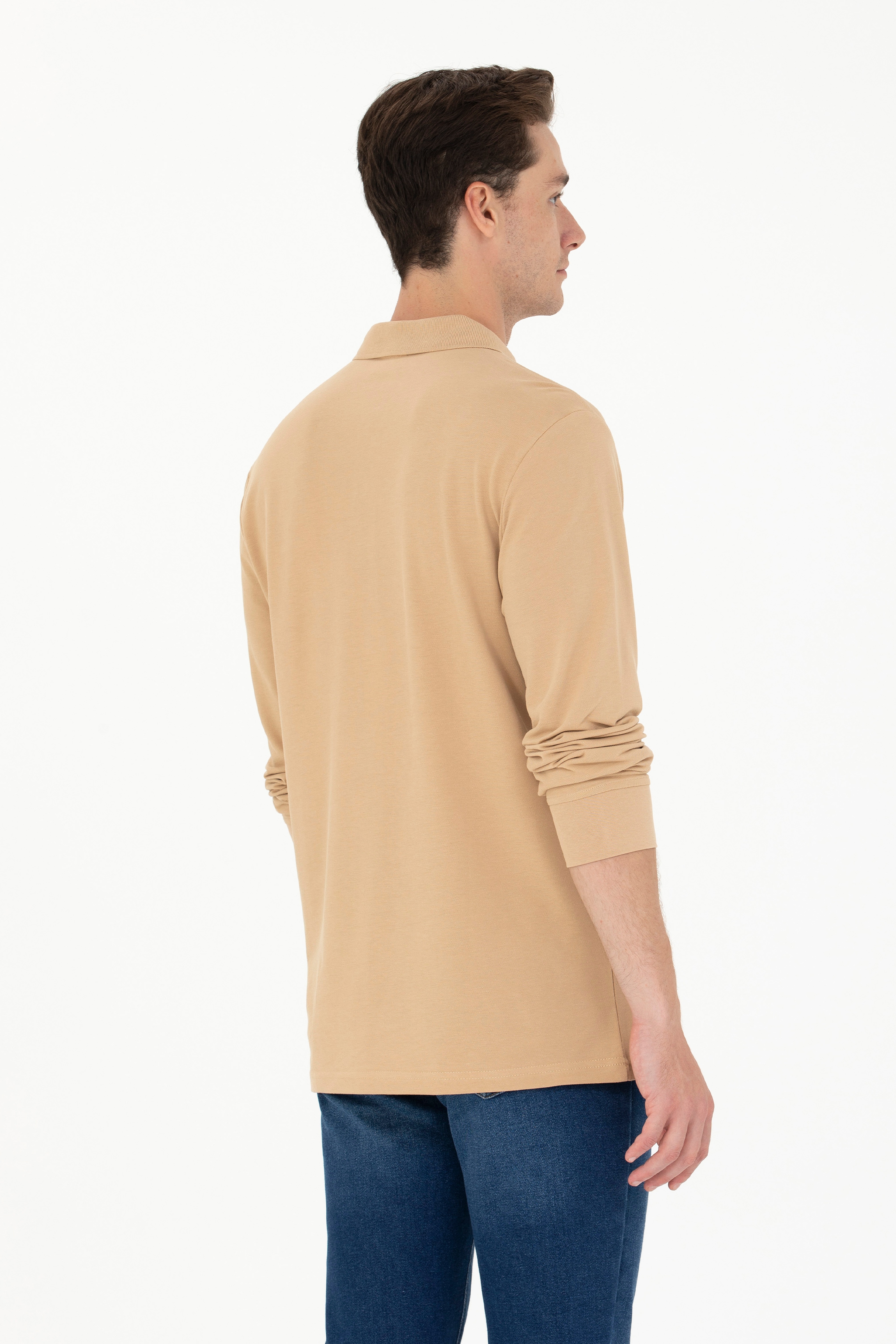 Erkek Kum Basic Sweatshirt