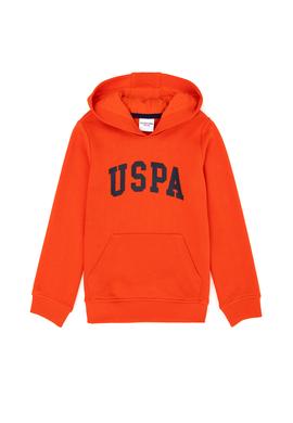 Çocuk Turuncu Basic Kapüşonlu Sweatshirt - 50277088120