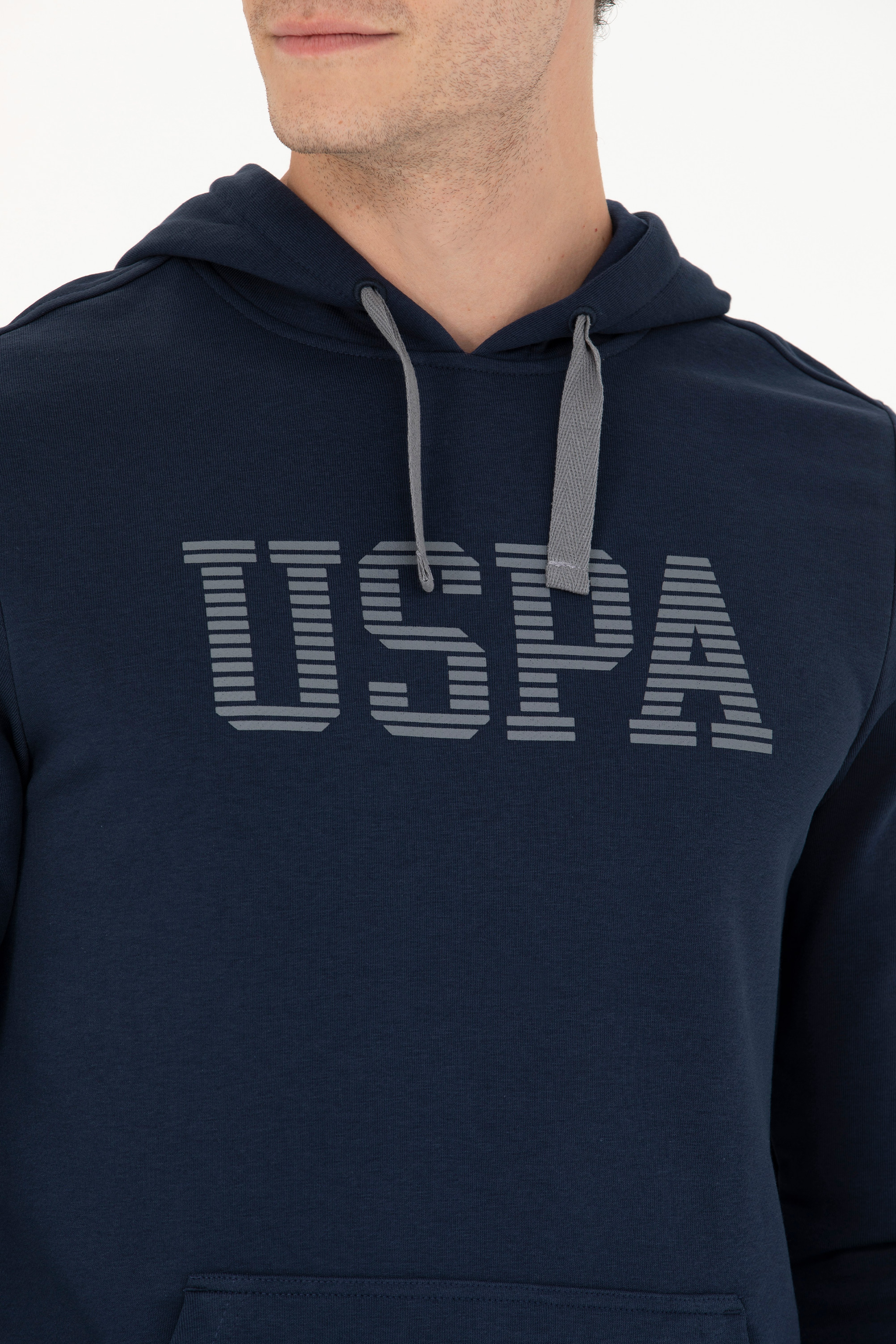 Erkek Lacivert Basic Sweatshirt