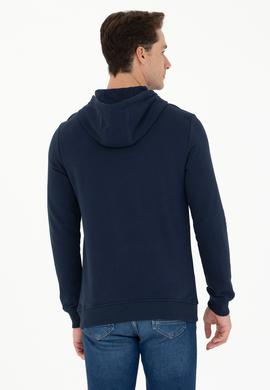 Erkek Lacivert Basic Sweatshirt - 50276087006
