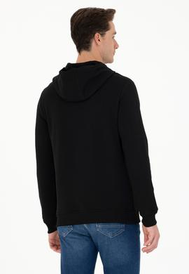 Erkek Siyah Basic Sweatshirt - 50276087019