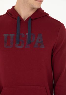 Erkek Bordo Basic Sweatshirt - 50276087031