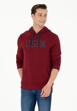 Erkek Bordo Basic Sweatshirt - 50276087031