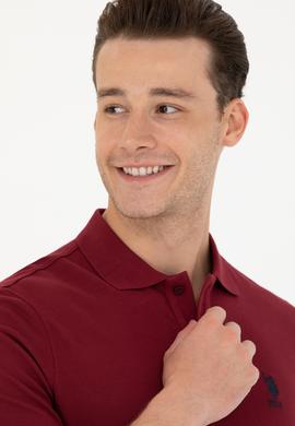 Erkek Bordo Basic Sweatshirt - 50269404161