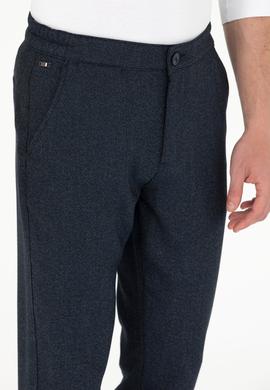 Erkek Lacivert Kanvas Pantolon - 50277294108