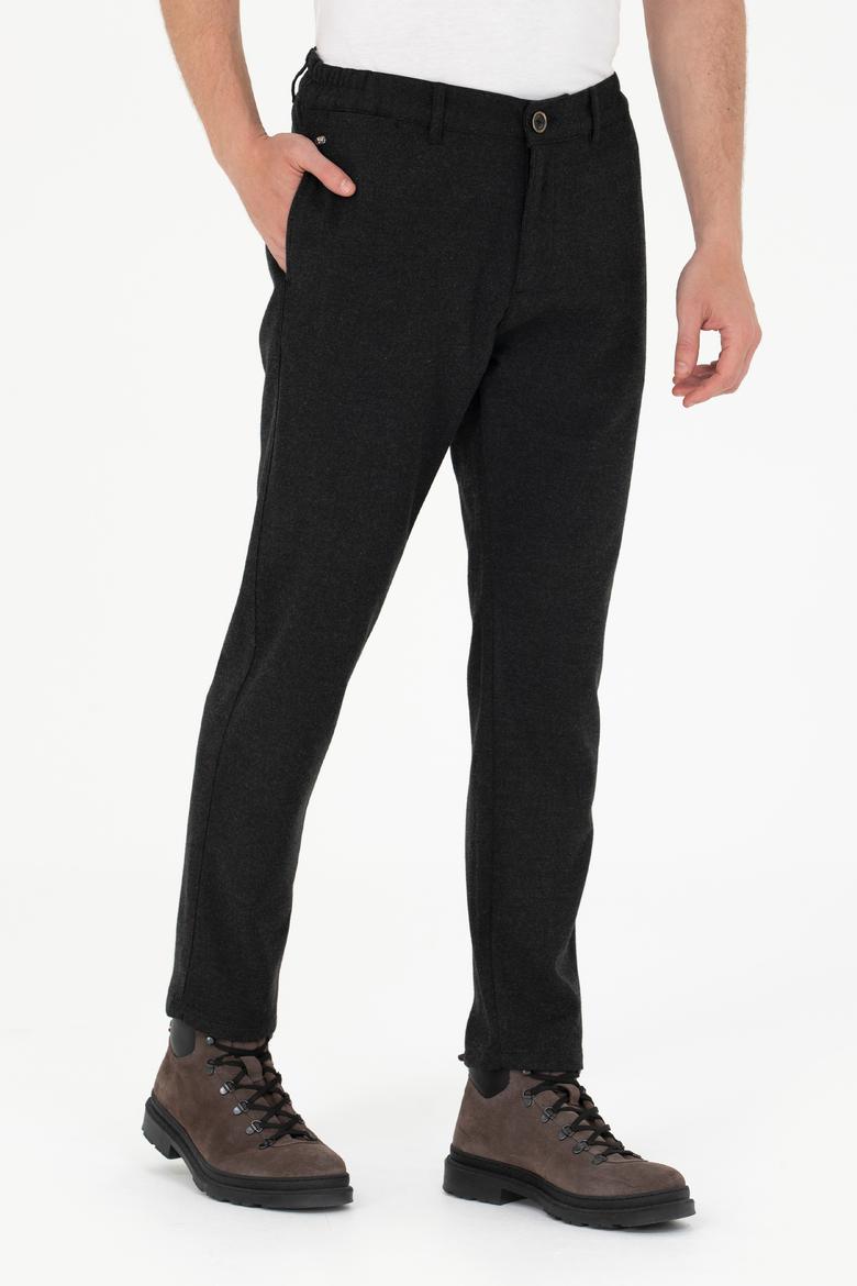 Erkek Antrasit Kanvas Pantolon - 50279093008