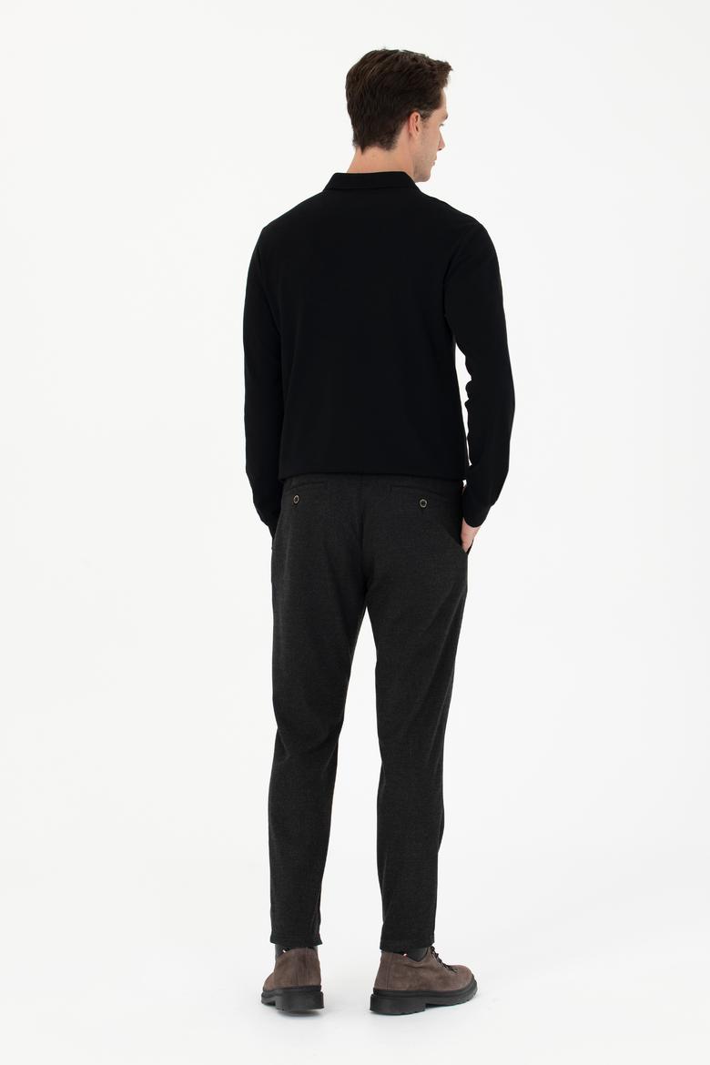 Erkek Antrasit Kanvas Pantolon - 50279093008