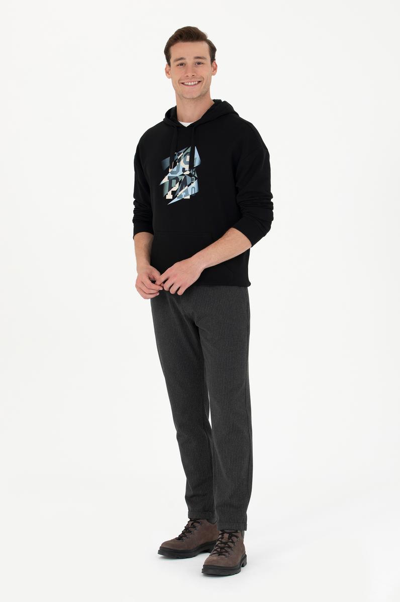 Erkek Antrasit Kanvas Pantolon