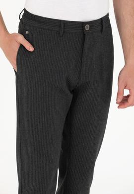 Erkek Antrasit Kanvas Pantolon - 50279094064