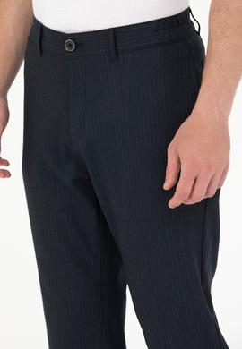 Erkek Lacivert Kanvas Pantolon - 50279096029