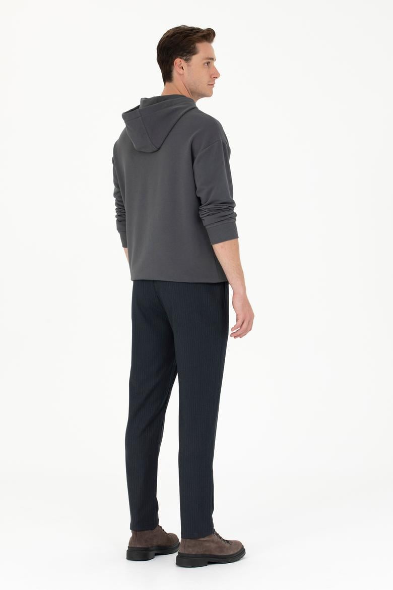 Erkek Lacivert Kanvas Pantolon - 50279096029