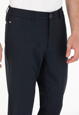 Erkek Lacivert Kanvas Pantolon - 50279096029