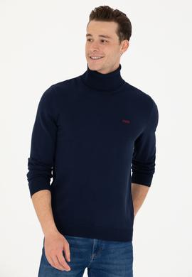 Erkek Lacivert Basic Kazak - 50275844001