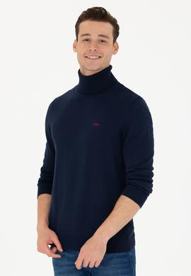 Erkek Lacivert Basic Kazak - 50275844001