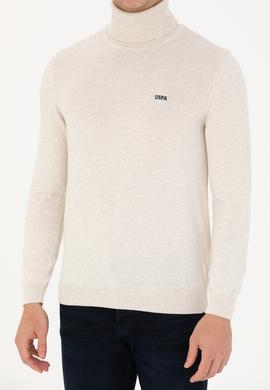 Erkek Taş Melanj Basic Kazak - 50275844053