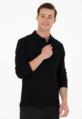 Erkek Siyah Basic Sweatshirt - 50276314041