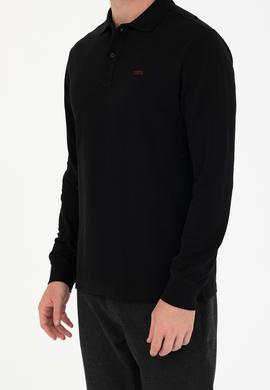Erkek Siyah Basic Sweatshirt - 50276314041