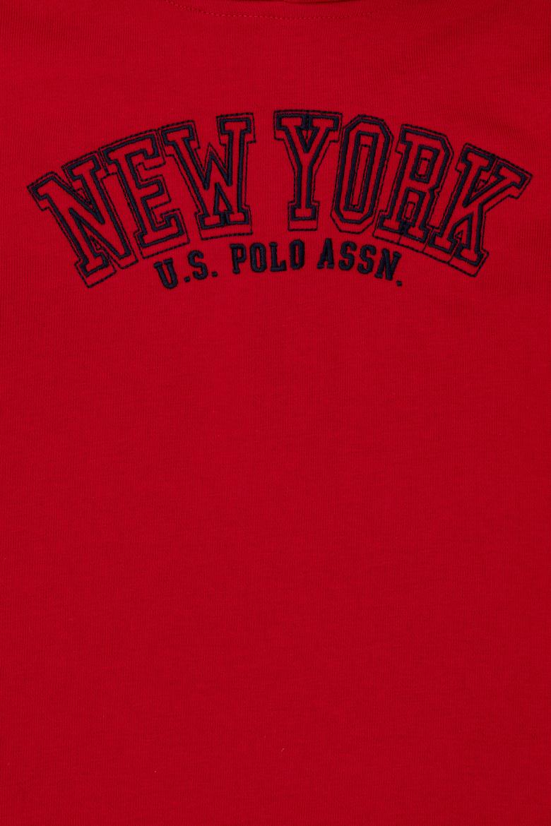 Kız Çocuk Kırmızı Kapüşonlu Sweatshirt - 50276913014