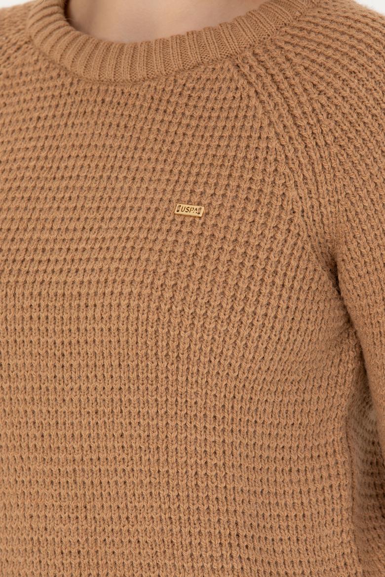 Kadın Kum Bisiklet Yaka Kazak - 50272045006