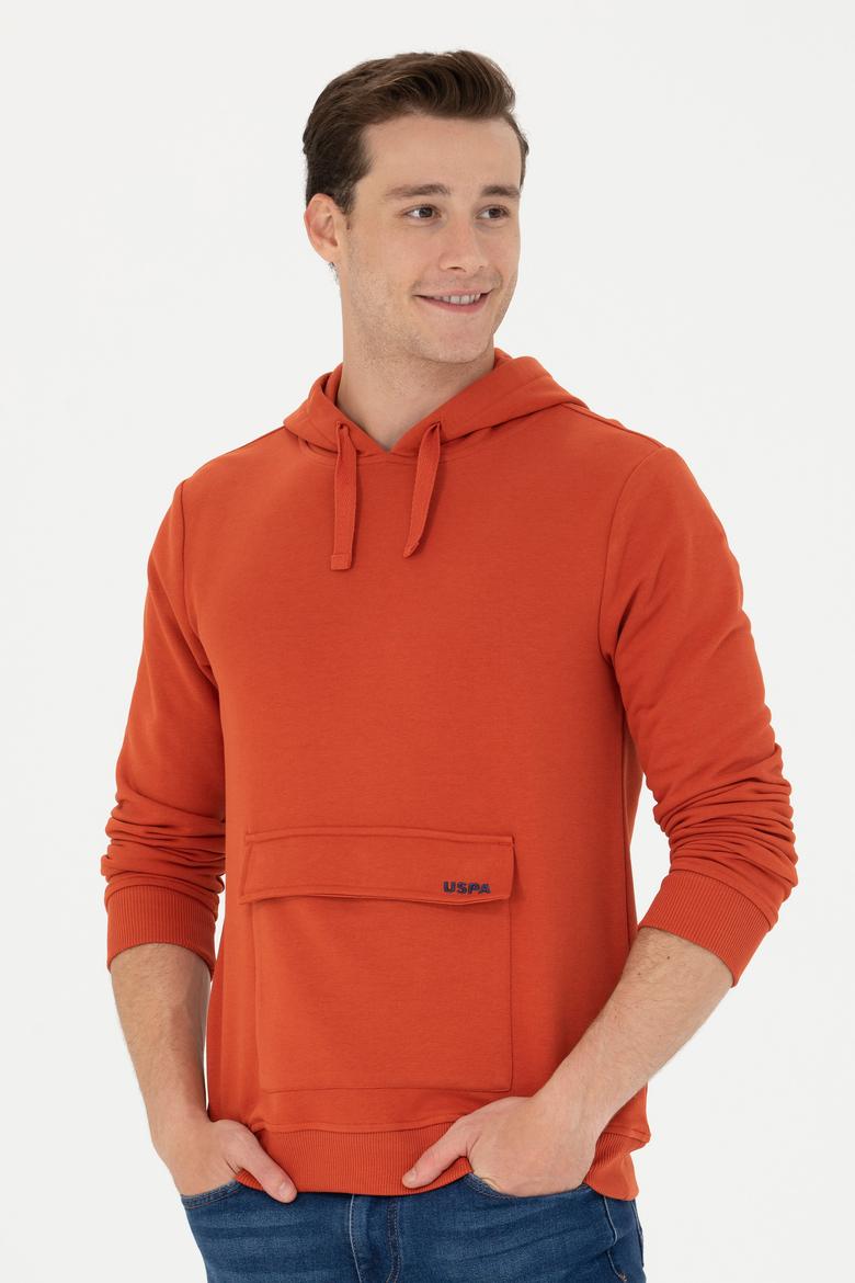 Erkek Kiremit Sweatshirt