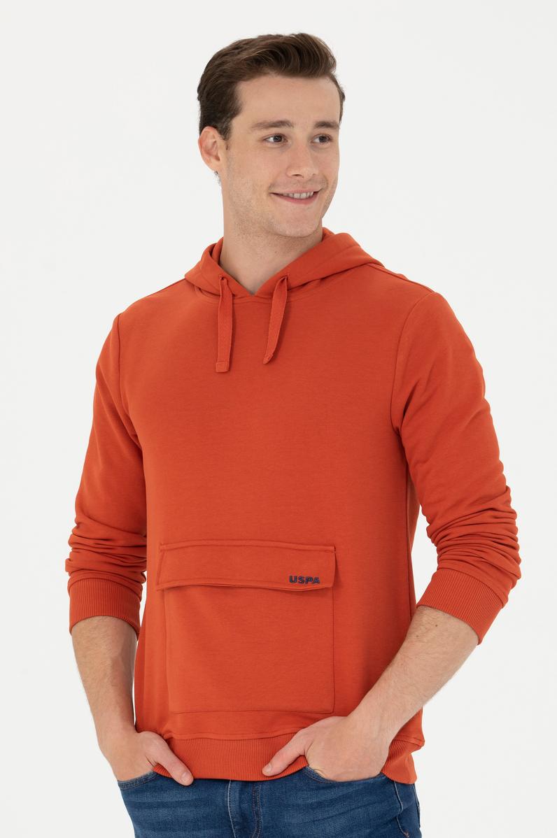 Erkek Kiremit Sweatshirt