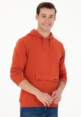 Erkek Kiremit Sweatshirt - 50274053018