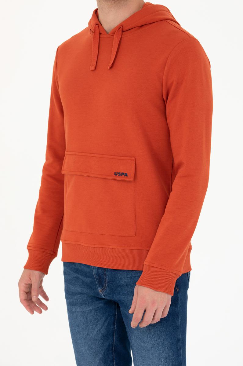 Erkek Kiremit Sweatshirt