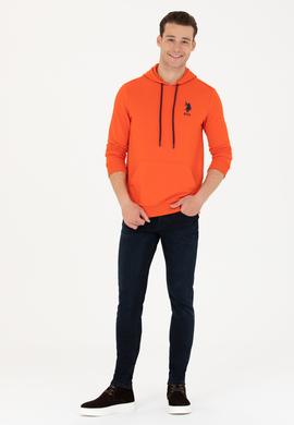 Erkek Turuncu Basic Sweatshirt - 50269426183