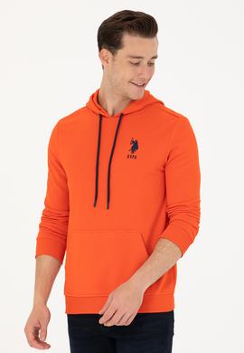 Erkek Turuncu Basic Sweatshirt - 50269426183