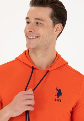 Erkek Turuncu Basic Sweatshirt - 50269426183