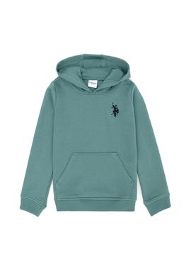 Çocuk Mint Basic Kapüşonlu Sweatshirt - 50276086046
