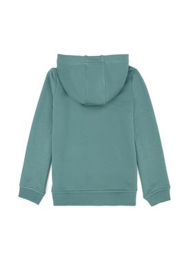 Çocuk Mint Basic Kapüşonlu Sweatshirt - 50276086046