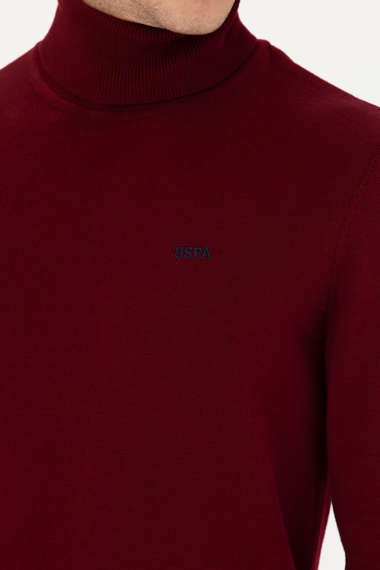 Erkek Bordo Basic Kazak - 50275844010