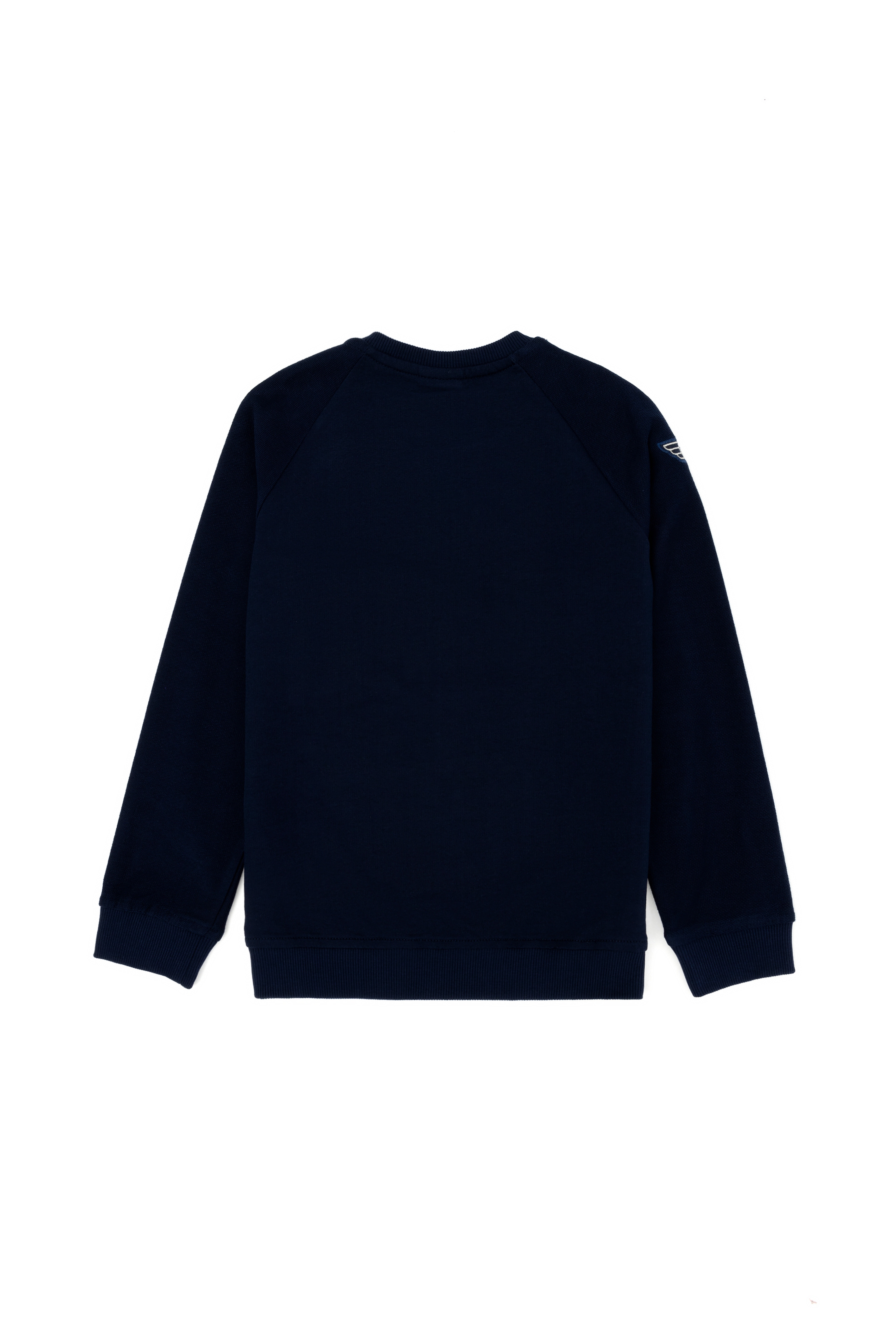 Çocuk Lacivert Bisiklet Yaka Sweatshirt