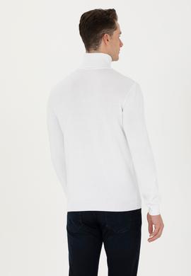 Erkek Beyaz Basic Kazak - 50268935114