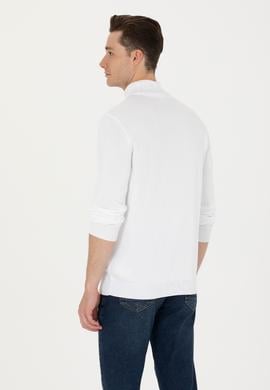 Erkek Beyaz Basic Kazak - 50269007096