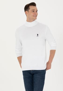 Erkek Beyaz Basic Kazak - 50269007096