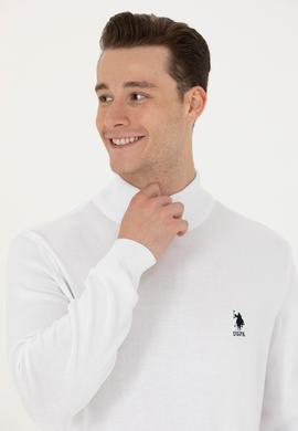 Erkek Beyaz Basic Kazak - 50269007096