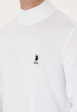 Erkek Beyaz Basic Kazak - 50269007096