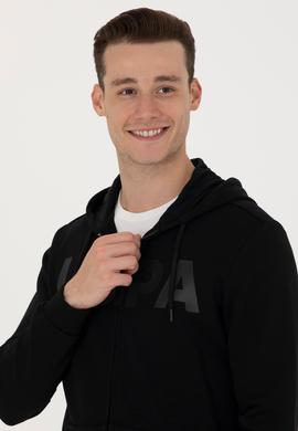 Erkek Siyah Örme Hırka - 50269394009