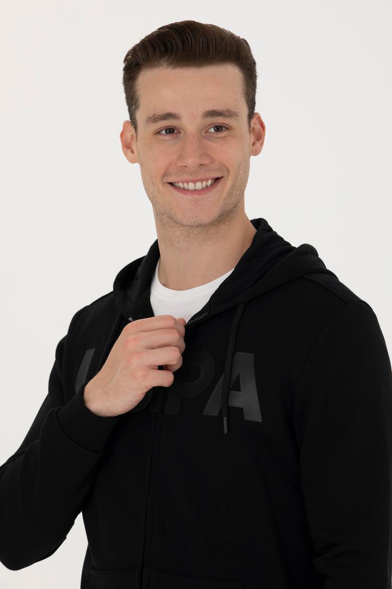 Erkek Siyah Örme Hırka - 50269394009