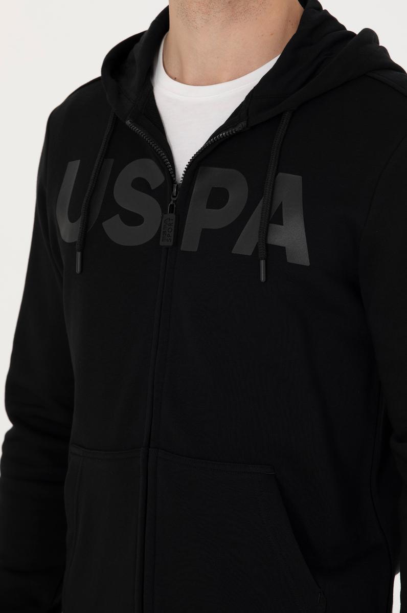 Erkek Siyah Örme Hırka