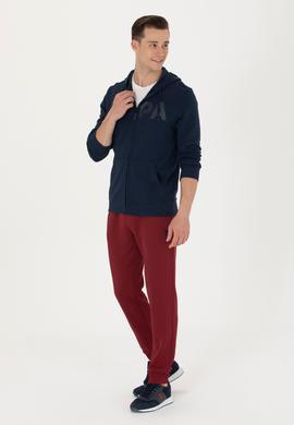 Erkek Lacivert Örme Hırka - 50269394019