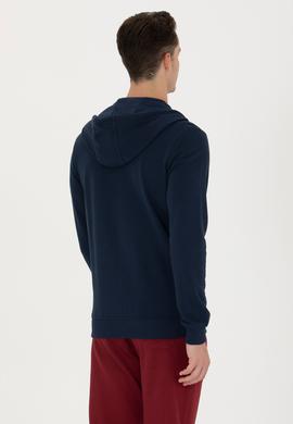 Erkek Lacivert Örme Hırka - 50269394019