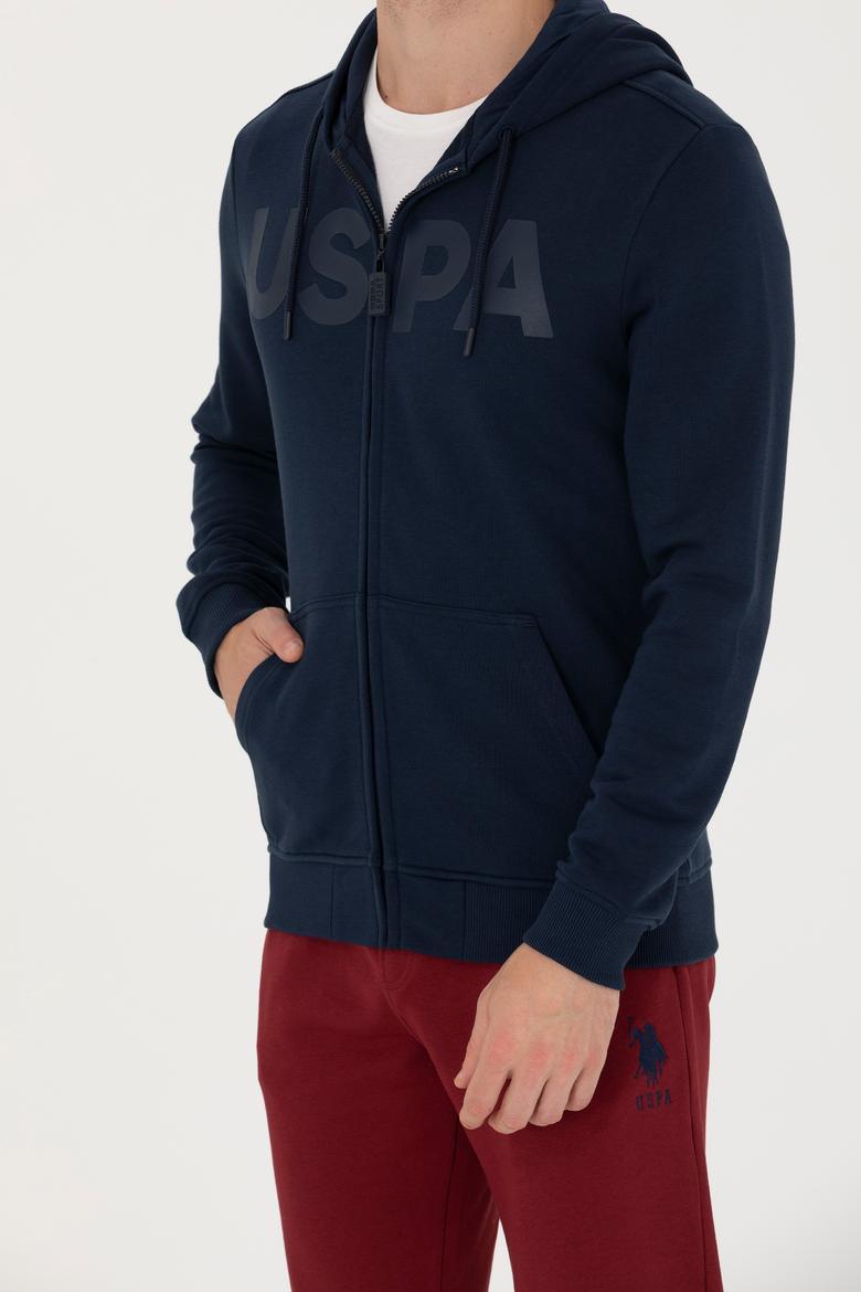 Erkek Lacivert Örme Hırka - 50269394019