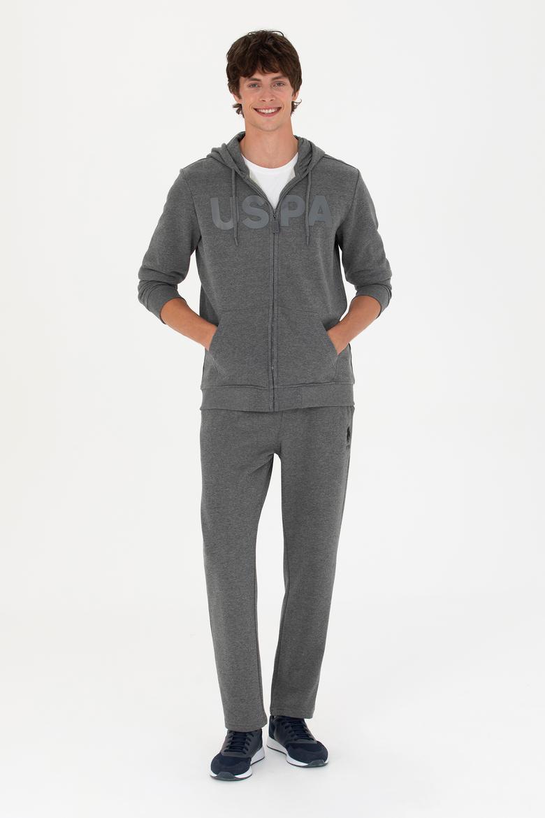 Erkek Antrasit Melanj Örme Hırka - 50269394029