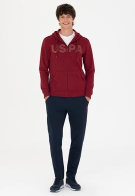 Erkek Bordo Örme Hırka - 50269394146