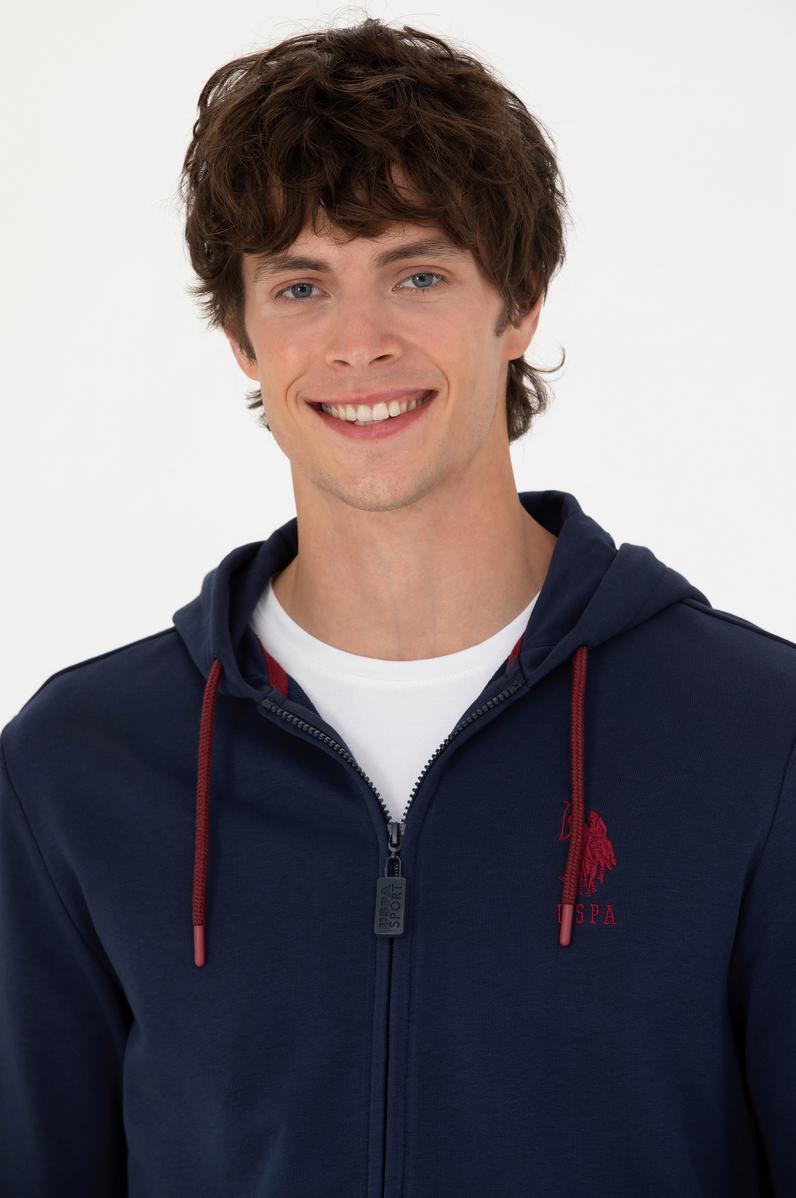 Erkek Lacivert Örme Hırka