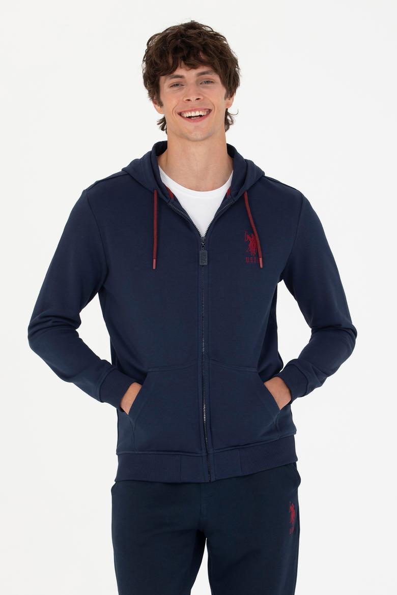 Erkek Lacivert Örme Hırka